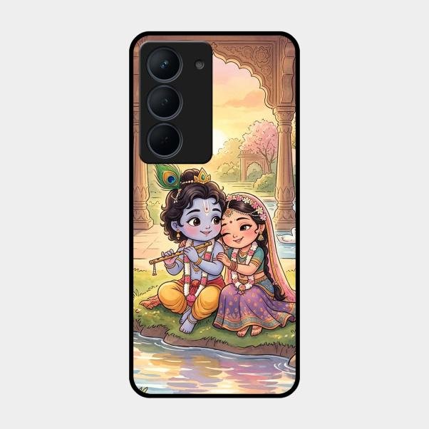 Divine Couple  Glass Case Cover For Realme Narzo 80X 5G