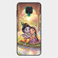 Divine Couple  Glass Case Cover For Redmi Note 10 Lite