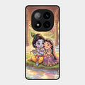 Divine Couple  Glass Case Cover For Redmi Note 14 Pro Plus 5G