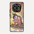 Divine Couple  Glass Case Cover For Redmi Note 15 5G