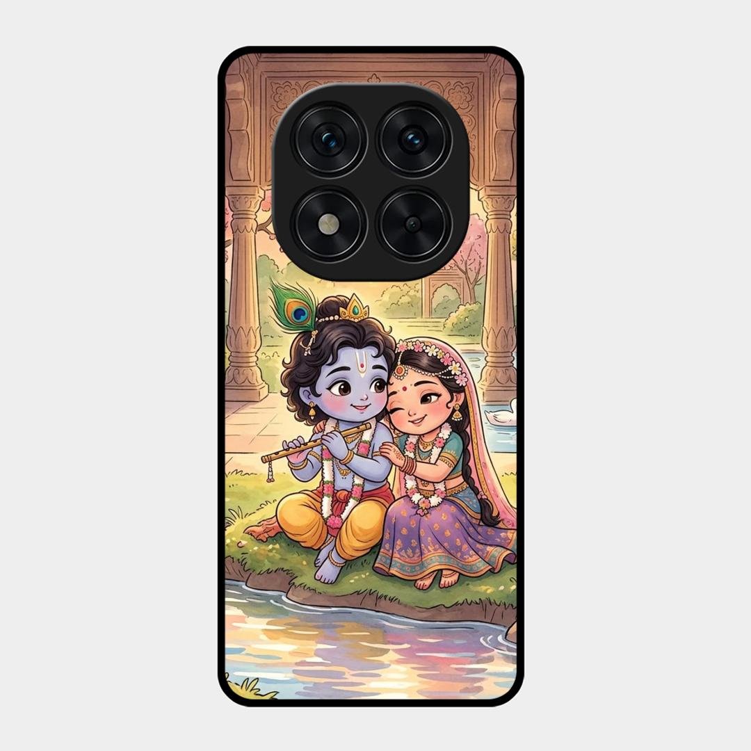 Divine Couple  Glass Case Cover For Redmi Note 15 Pro Plus 5G