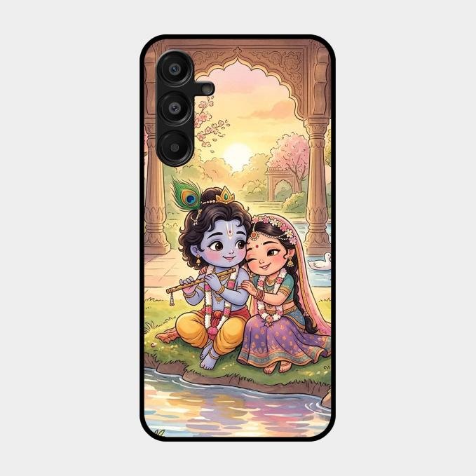 Divine Couple  Glass Case Cover For Samsung Galaxy A16 5G