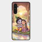 Divine Couple  Glass Case Cover For Samsung Galaxy M54 5G