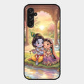Divine Couple  Glass Case Cover For Samsung Galaxy M34 5G