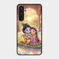 Divine Couple  Glass Case Cover For Samsung Galaxy M35 5G