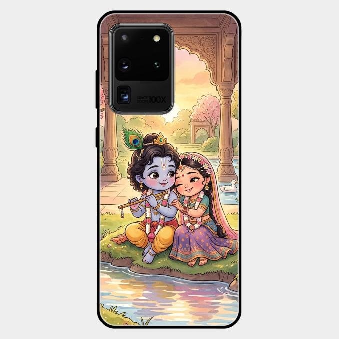 Divine Couple  Glass Case Cover For Samsung Galaxy S20 Ultra