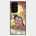 Divine Couple  Glass Case Cover For Samsung Galaxy S22 Ultra 5G