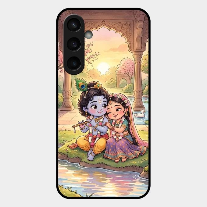Divine Couple  Glass Case Cover For Samsung Galaxy S23 Fe 5G