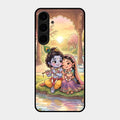 Divine Couple  Glass Case Cover For Samsung Galaxy S24 Plus 5G