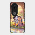 Divine Couple  Glass Case Cover For Vivo T4 Ultra 5G