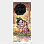 Divine Couple  Glass Case Cover For Vivo X90 Pro 5G