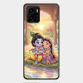 Divine Couple  Glass Case Cover For Vivo Y01