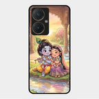 Divine Couple  Glass Case Cover For Vivo Y27