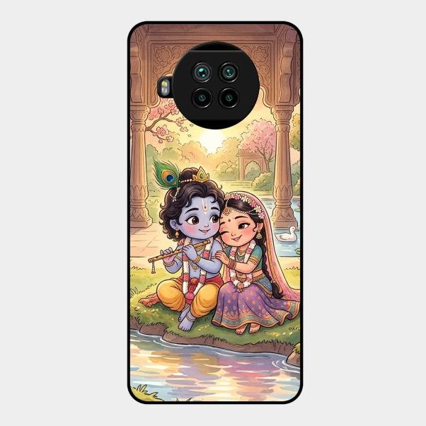 Divine Couple  Glass Case Cover For Xiaomi Mi 10I 5G