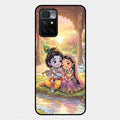 Divine Couple  Glass Case Cover For Xiaomi Redmi 10 Prime 2022