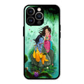 Divine Harmony Radha Krishna Glass Phone Case For iPhone 13 Pro