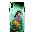 Divine Harmony Radha Krishna Glass Phone Case For iPhone XS Max