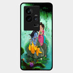 Divine Harmony Radha Krishna Glass Phone Case For Iqoo 11 5G