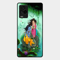 Divine Harmony Radha Krishna Glass Phone Case For Iqoo 7 Legend 5G
