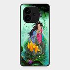 Divine Harmony Radha Krishna Glass Phone Case For Iqoo Neo 10R 5G