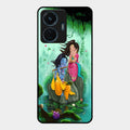Divine Harmony Radha Krishna Glass Phone Case For Iqoo Z6 44W