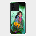 Divine Harmony Radha Krishna Glass Phone Case For Iqoo Z9 5G