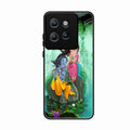 Divine Harmony Radha Krishna Glass Phone Case For Motorola Edge 50 Neo