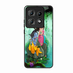 Divine Harmony Radha Krishna Glass Phone Case For Motorola Edge 50 Pro