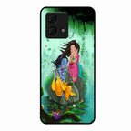 Divine Harmony Radha Krishna Glass Phone Case For Motorola g84 5G