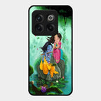 Divine Harmony Radha Krishna Glass Phone Case For Oneplus 10T 5G