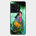 Divine Harmony Radha Krishna Glass Phone Case For Oneplus 11R 5G