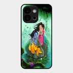 Divine Harmony Radha Krishna Glass Phone Case For Oneplus 13S 5G
