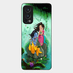 Divine Harmony Radha Krishna Glass Phone Case For Oneplus Nord 2 5G