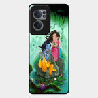 Divine Harmony Radha Krishna Glass Phone Case For Oneplus Nord Ce 2 5G