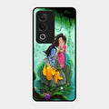 Divine Harmony Radha Krishna Glass Phone Case For Oppo A3 Pro 5G