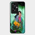 Divine Harmony Radha Krishna Glass Phone Case For Oppo A79 5G