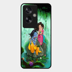 Divine Harmony Radha Krishna Glass Phone Case For Oppo A79 5G