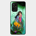 Divine Harmony Radha Krishna Glass Phone Case For Oppo F19 Pro Plus 5G