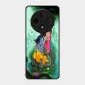 Divine Harmony Radha Krishna Glass Phone Case For Oppo F27 Pro Plus 5G