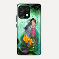 Divine Harmony Radha Krishna Glass Phone Case For Oppo F31 5G