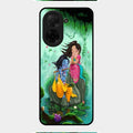 Divine Harmony Radha Krishna Glass Phone Case For Poco C71