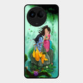 Divine Harmony Radha Krishna Glass Phone Case For Realme 11 5G