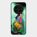 Divine Harmony Radha Krishna Glass Phone Case For Realme 12 Plus 5G