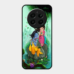 Divine Harmony Radha Krishna Glass Phone Case For Realme 12 Plus 5G