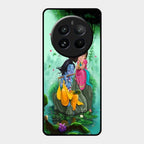 Divine Harmony Radha Krishna Glass Phone Case For Realme 12 Pro Plus 5G