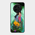Divine Harmony Radha Krishna Glass Phone Case For Realme 12X 5G