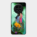 Divine Harmony Radha Krishna Glass Phone Case For Realme 13 5G