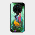 Divine Harmony Radha Krishna Glass Phone Case For Realme 14 Pro 5G