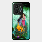 Divine Harmony Radha Krishna Glass Phone Case For Realme 15 5G
