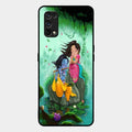 Divine Harmony Radha Krishna Glass Phone Case For Realme 7 Pro